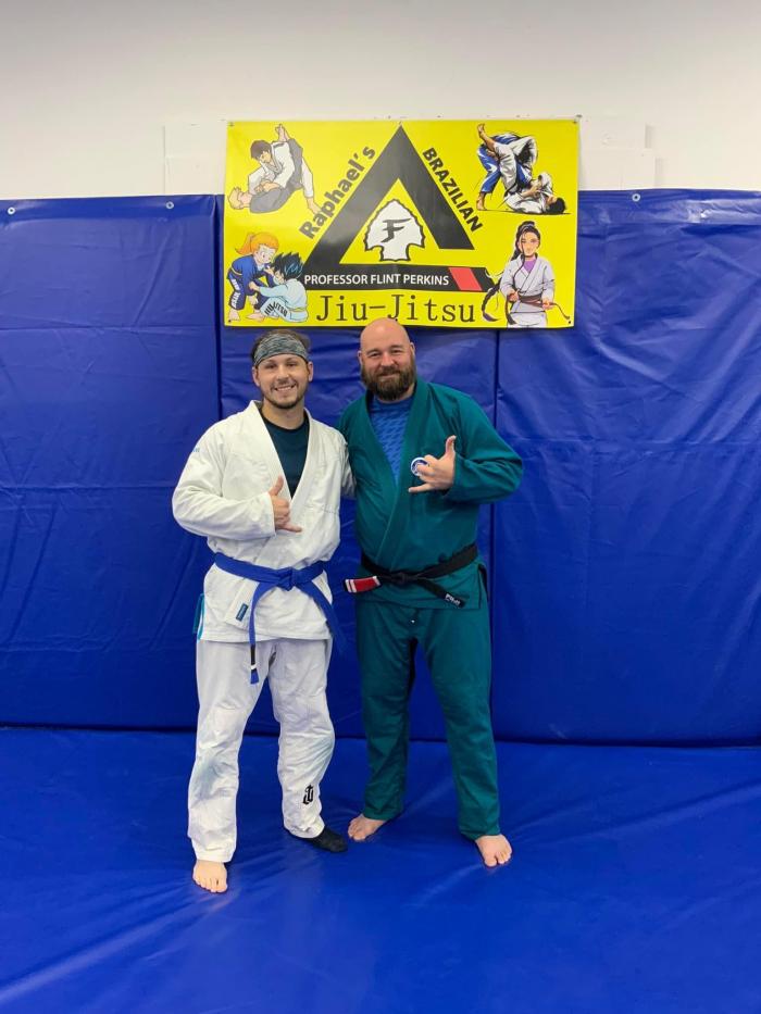 Blue belt · September 17, 2024 · Promoted by Flint Perkins