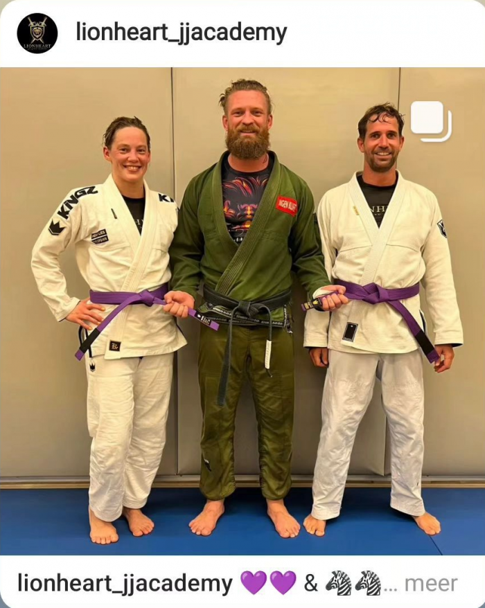 Purple belt · September 17, 2024 · Promoted by Maarten Bauwens