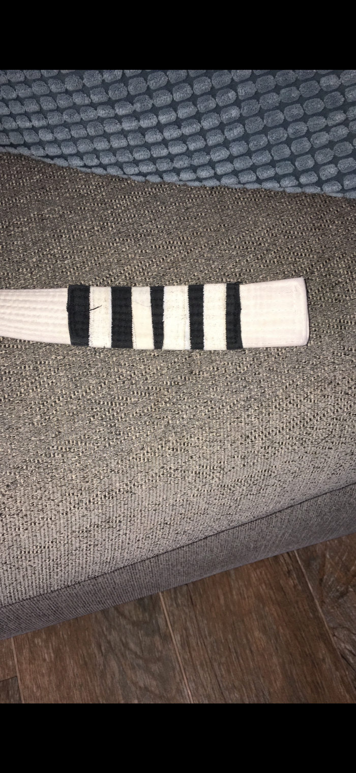 White belt · March 22, 2016