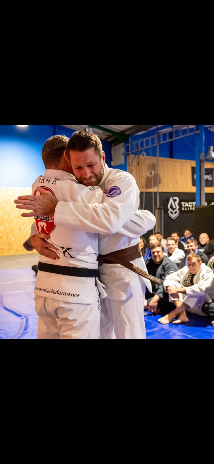 Brown belt · July 15, 2024 · Promoted by Andy Roberts