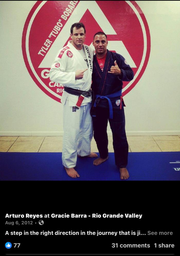 Blue belt · August 6, 2012 · Promoted by Tyler Bosard