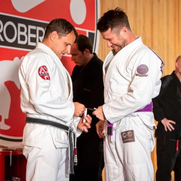 Purple belt · January 26, 2022 · Promoted by Andy Roberts