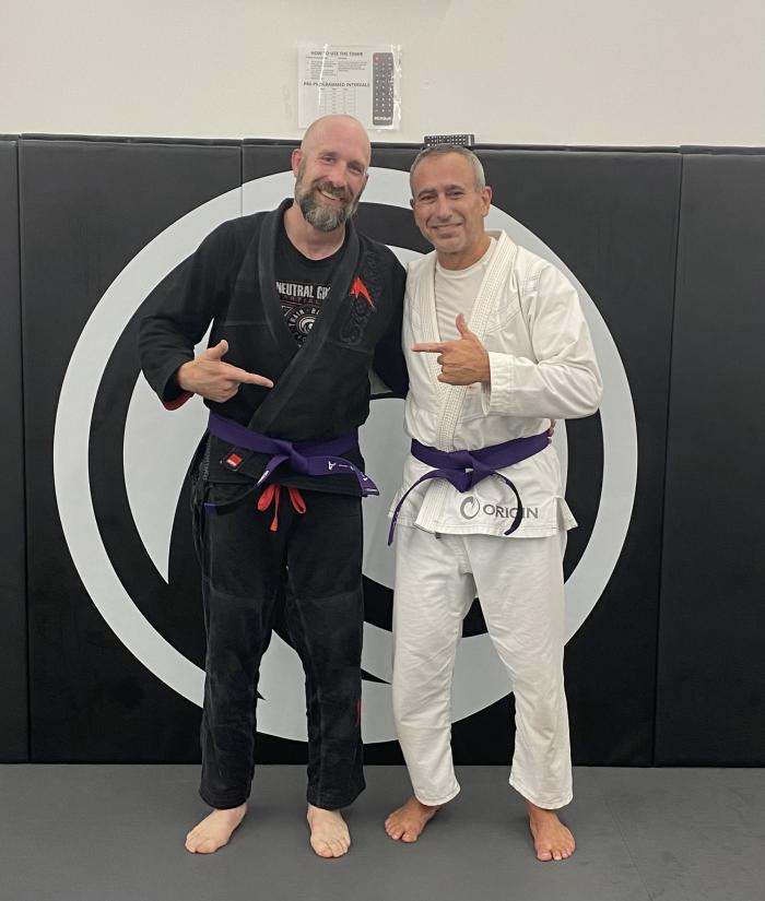 Purple belt · September 24, 2024 · Promoted by Perry Wirth