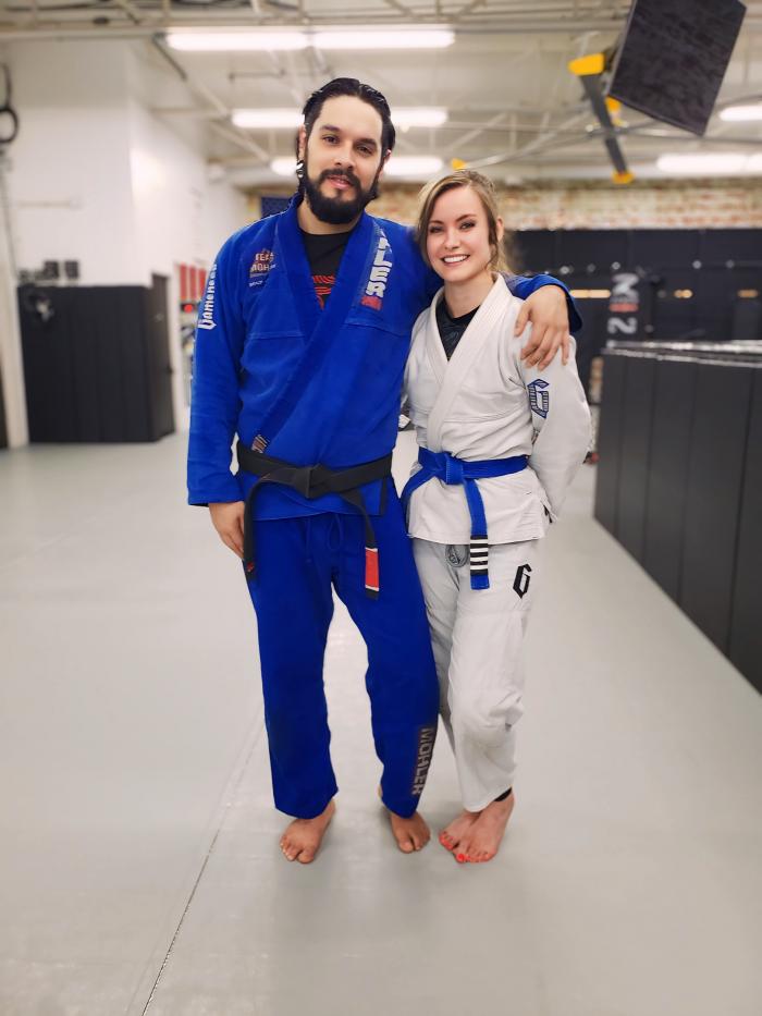 Blue belt · June 26, 2021 · Promoted by Albert Hughes