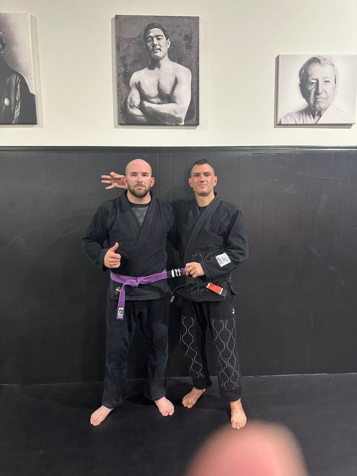 Purple belt · March 6, 2023 · Promoted by Charlie