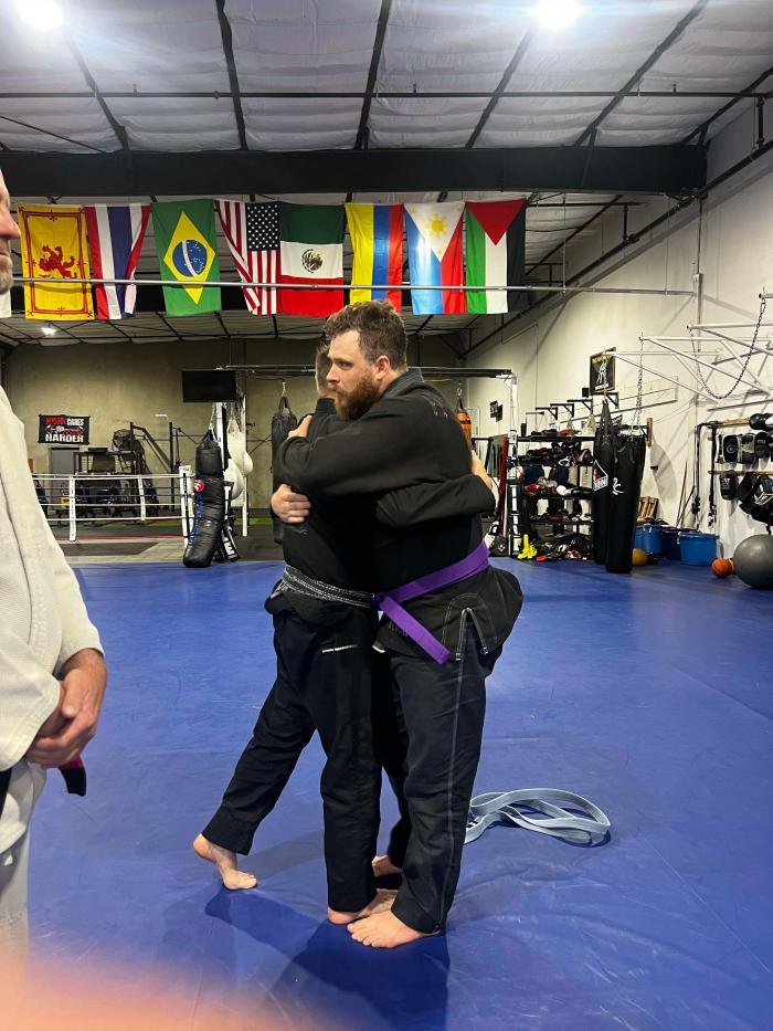 Purple belt · September 25, 2024 · Promoted by Matt Smith