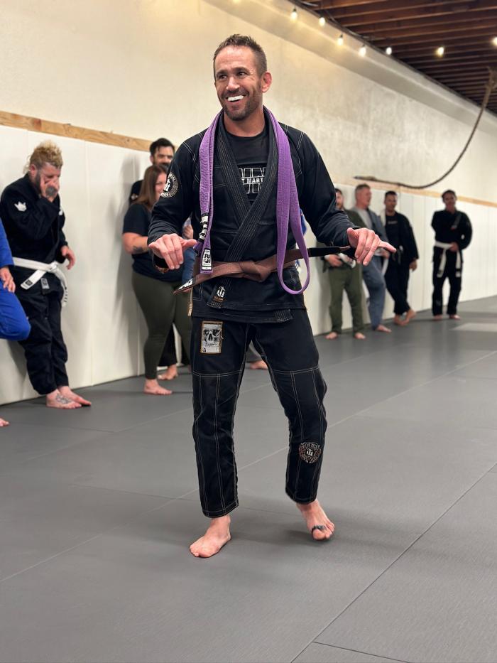 Brown belt · September 4, 2024 · Promoted by David Sigler