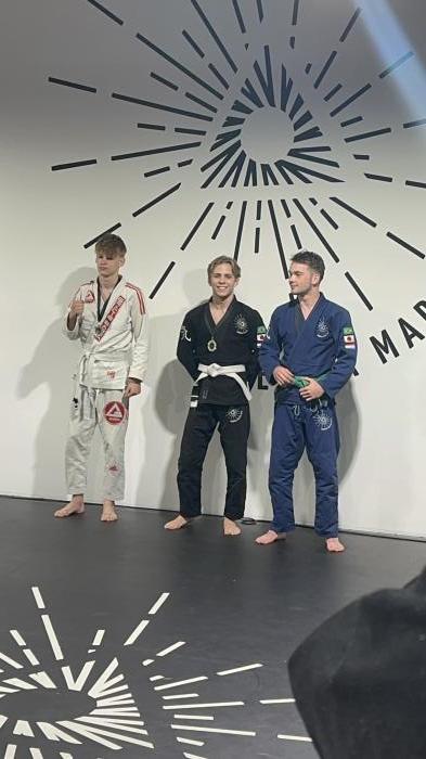 Gold medal at the Energia White Belts Only Cup IV