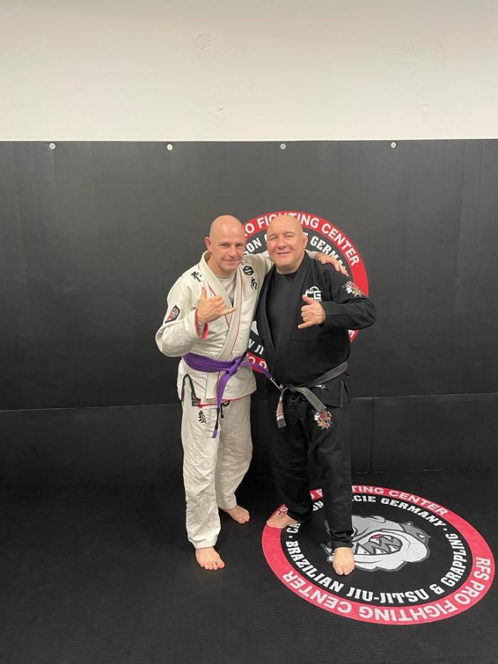 Purple belt · November 23, 2023 · Promoted by Arash Eghbali