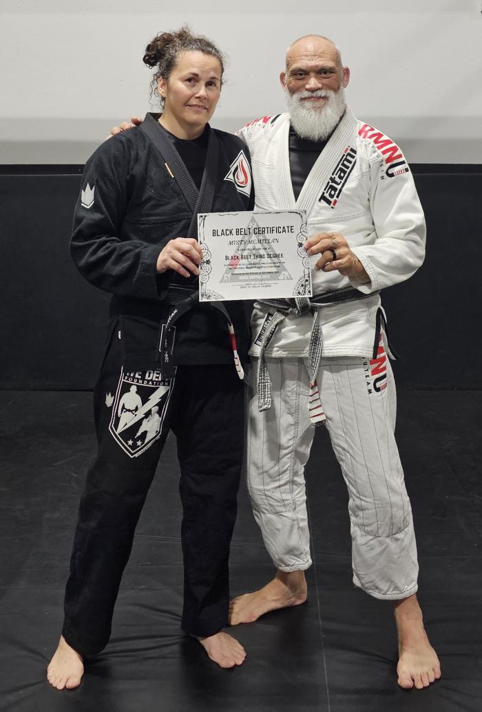 Black belt 3rd degree · September 12, 2024 · Promoted by J.d. Shelley
