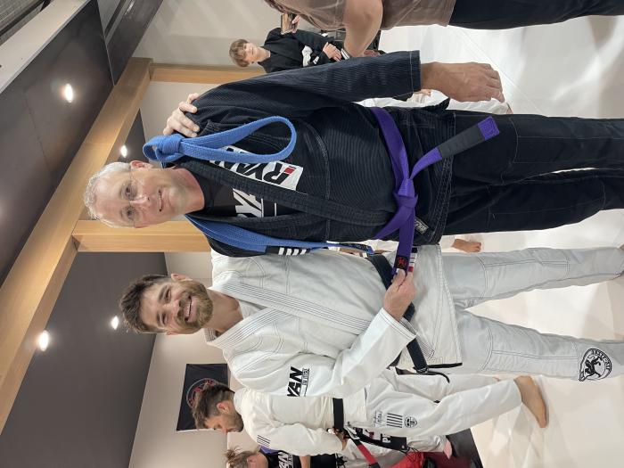 Purple belt · October 4, 2024 · Promoted by Todd Ryan