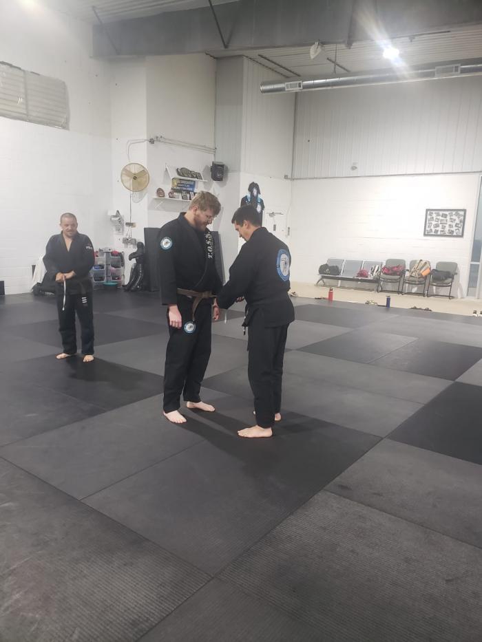 Brown belt 4th stripe promotion
