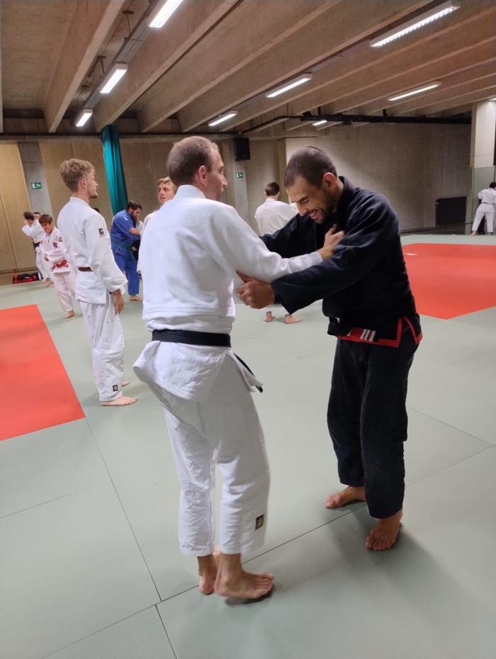 Judo training with Leuven Judo and Brasa