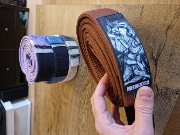 Brown belt · October 12, 2024 · Promoted by Jørgen Bore