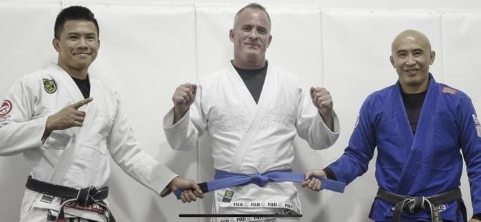 Blue belt · September 27, 2024 · Promoted by Randy Chung
