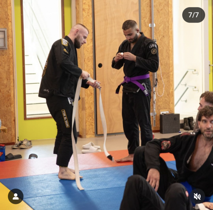 Purple belt · September 21, 2024 · Promoted by Jeroen Tanis