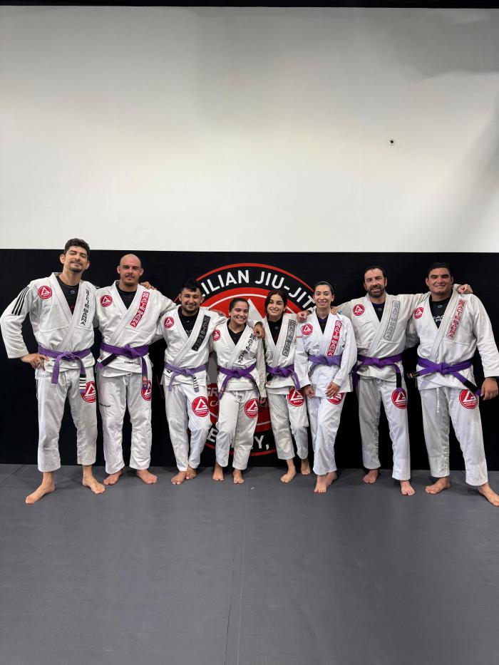 Purple belt · August 12, 2022 · Promoted by Tyler Bossard