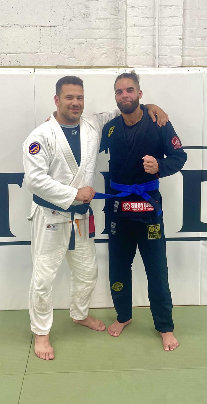 Blue belt · July 8, 2024 · Promoted by Gabriel Marte