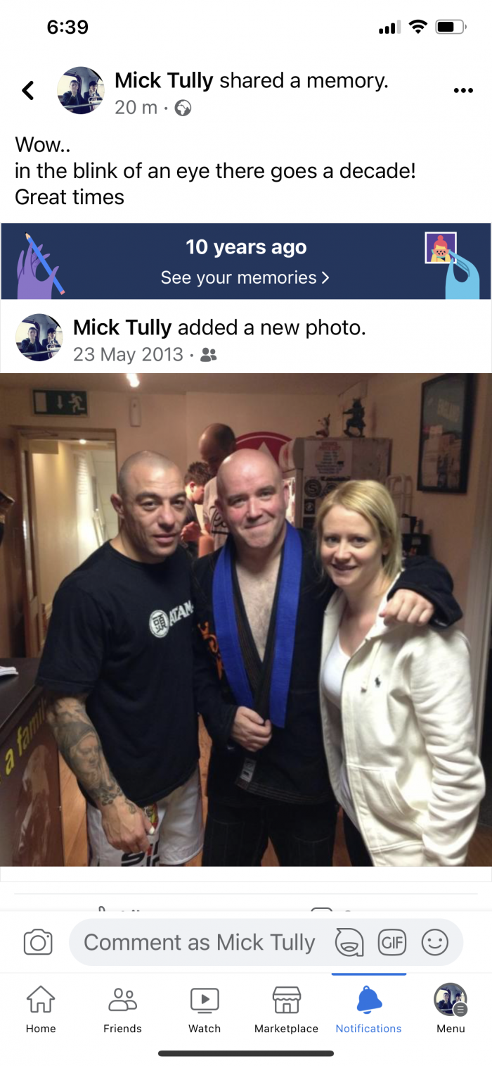 Blue belt · May 23, 2013 · Promoted by Neil Simkin
