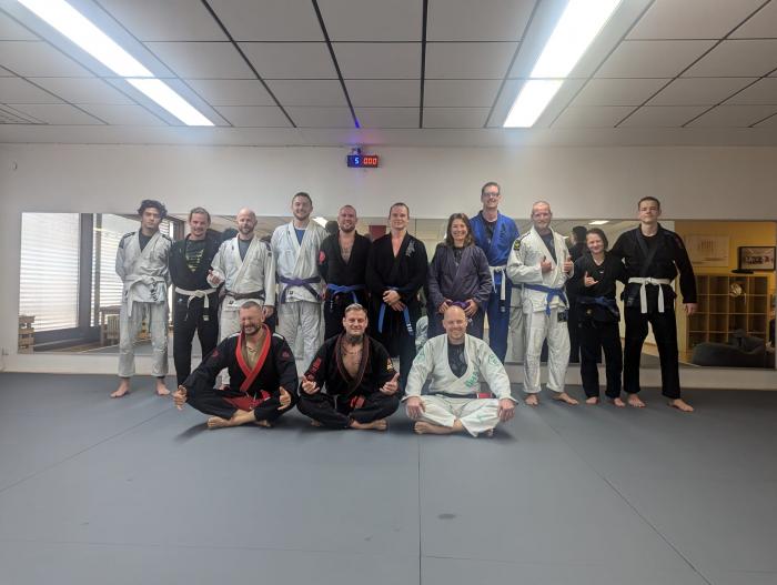 Open guard seminar by Patrick Talmon