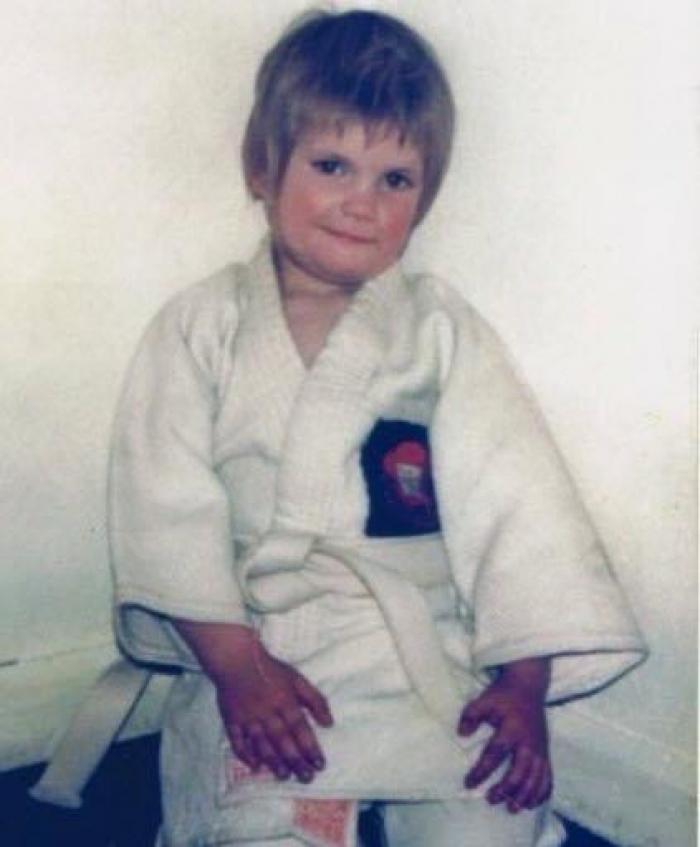 My first Gi at 3 years old 1971