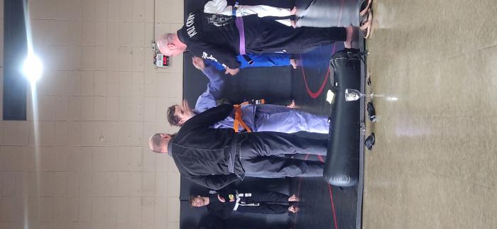 Orange belt · April 24, 2022 · Promoted by Jason Aldridge