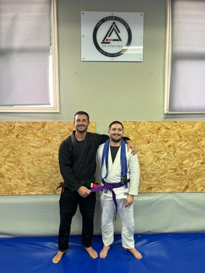 Purple belt · May 31, 2023 · Promoted by Grial Herrera Pérez