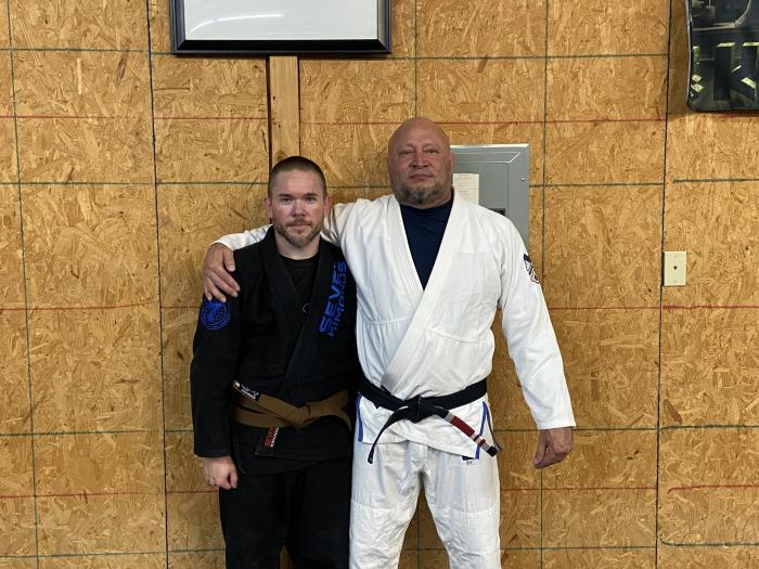 Brown belt · October 21, 2024 · Promoted by Matt Tonubbee