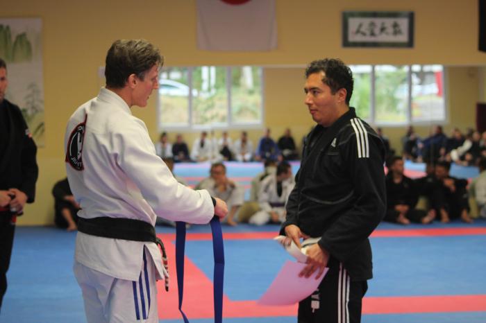 Blue belt · October 17, 2021 · Promoted by Stefan Strang