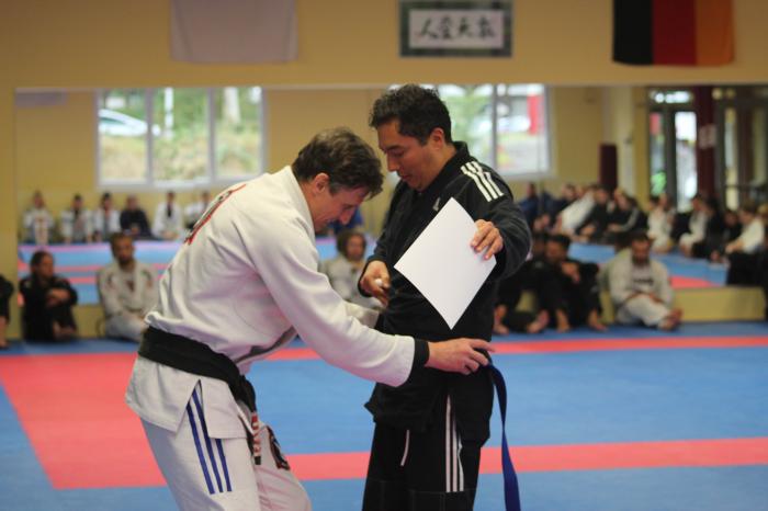 Blue belt · October 17, 2021 · Promoted by Stefan Strang