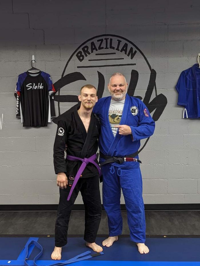 Purple belt · March 18, 2024 · Promoted by Nathan Hallford