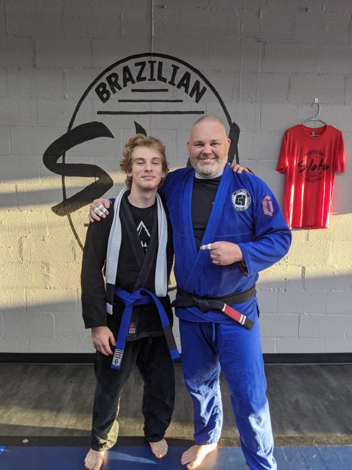 Blue belt · November 11, 2021 · Promoted by Nathan Hallford
