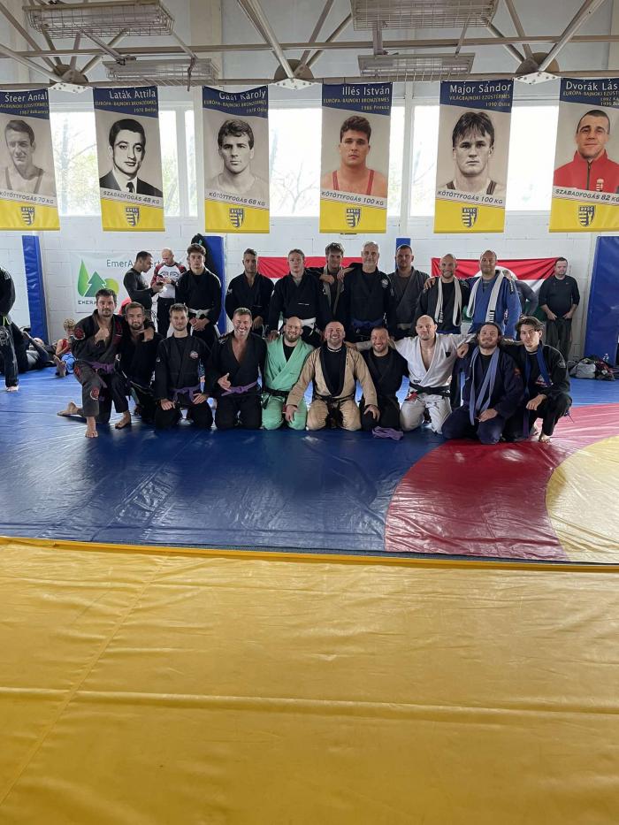 Mihaly Sztraka Seminar, Carlson Gracie Hungary. Velha Guarda Team