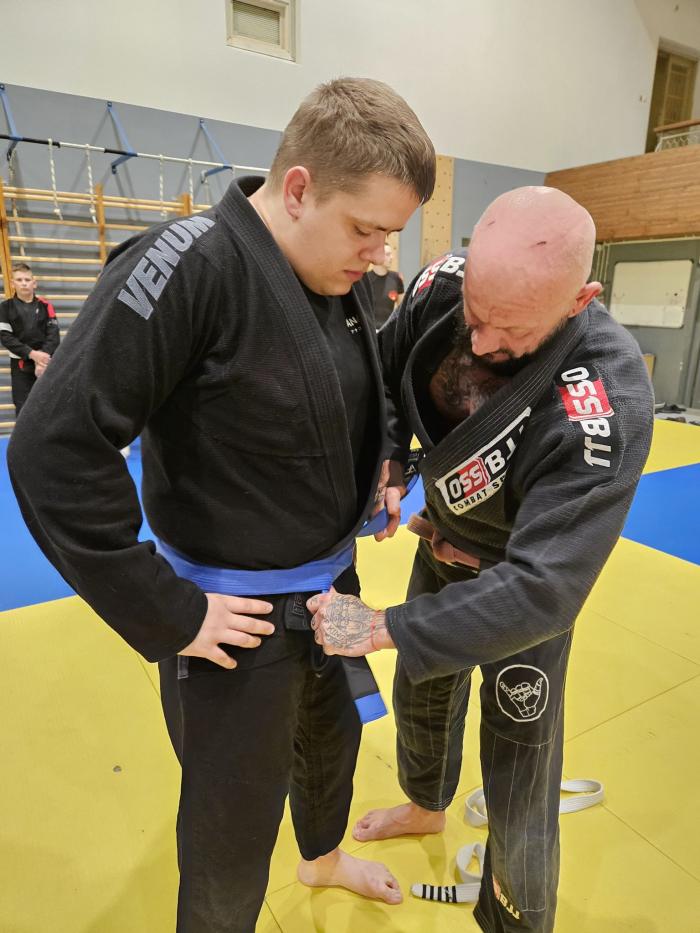 Blue belt · October 11, 2024 · Promoted by Renars Kigelis