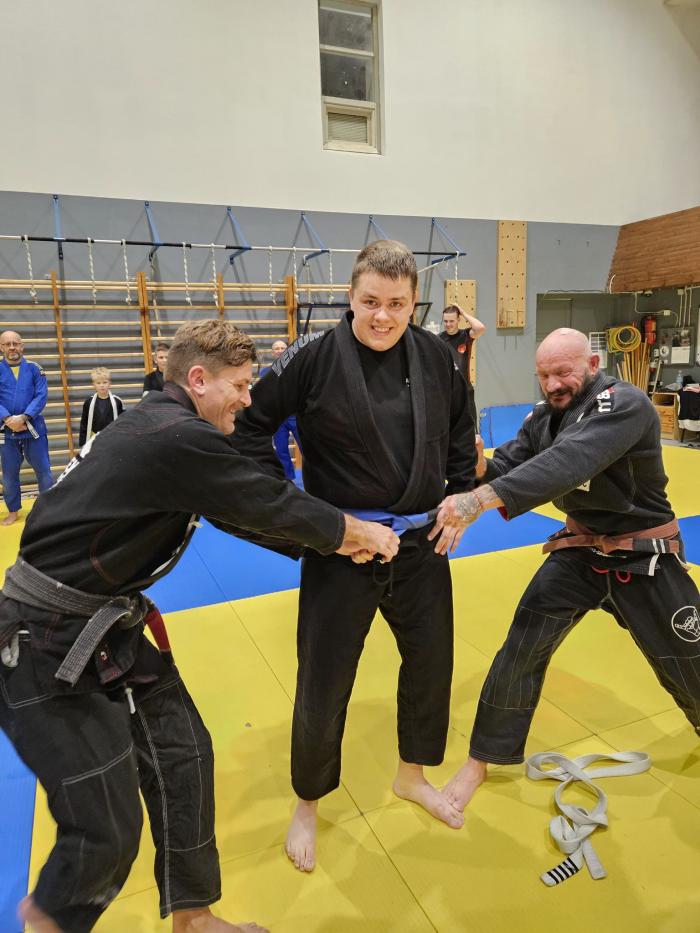 Blue belt · October 11, 2024 · Promoted by Renars Kigelis