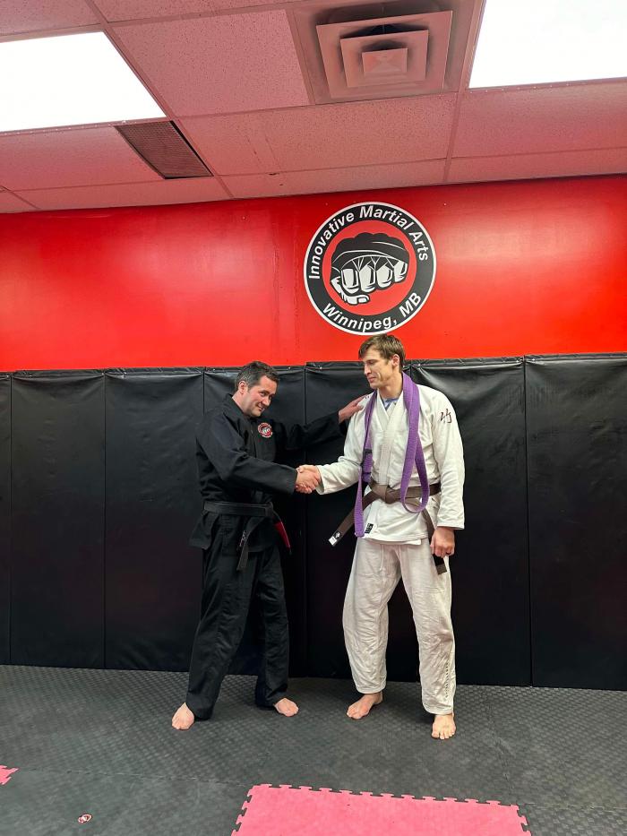 Brown belt · October 21, 2024 · Promoted by Andrew Green