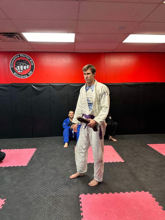 Brown belt · October 21, 2024 · Promoted by Andrew Green