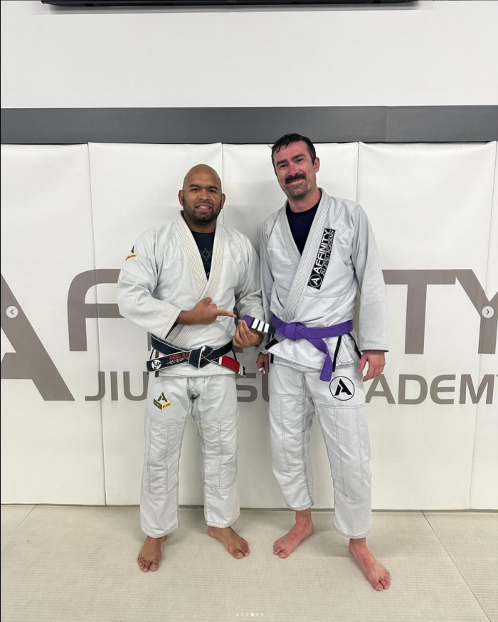 Purple belt · October 22, 2022 · Promoted by Andell Alexander