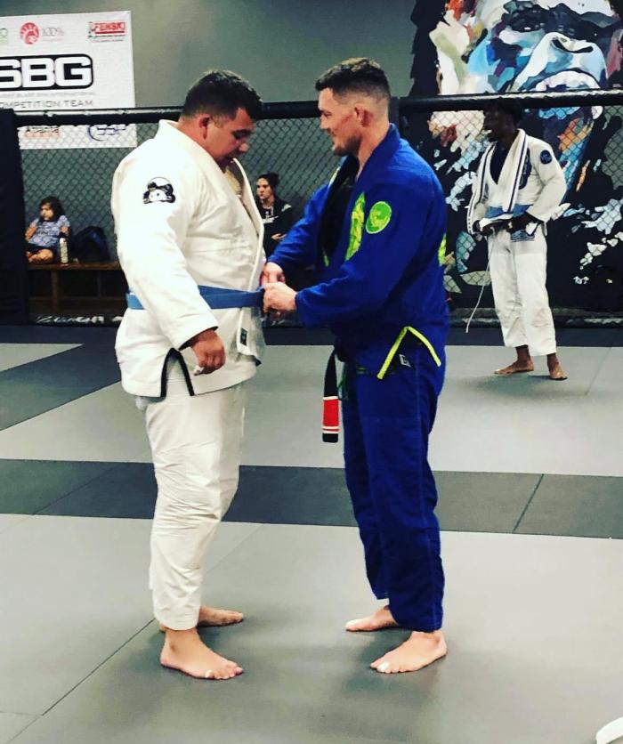 Blue belt · October 7, 2019 · Promoted by Phillipe Gentry