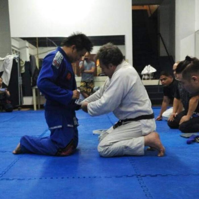 Promotion to blue belt 2015