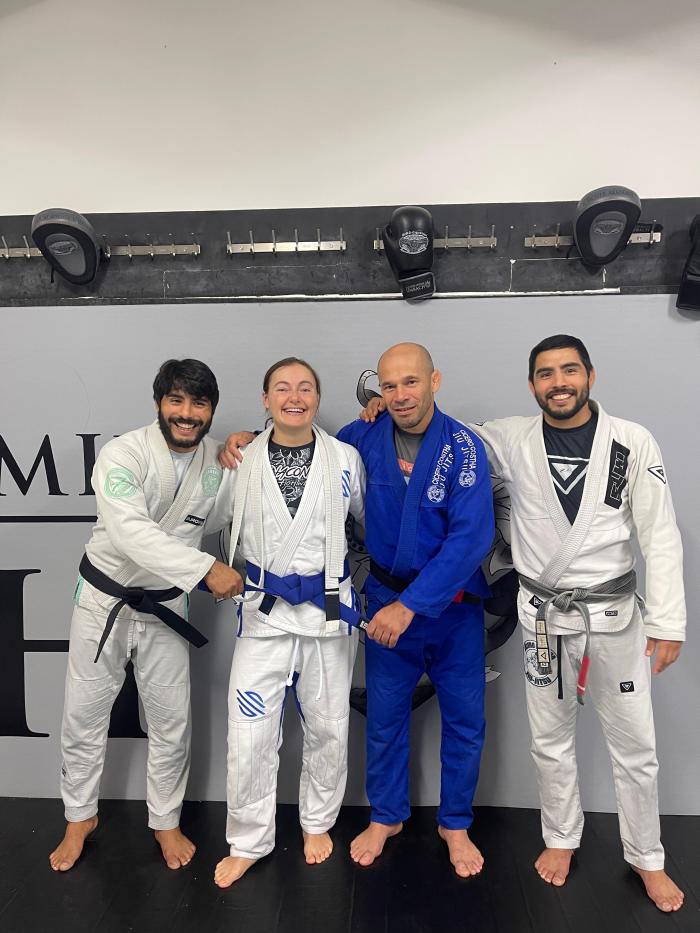 Blue belt · October 19, 2024 · Promoted by Cicero Costha