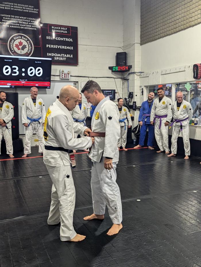 Brown belt · October 24, 2024 · Promoted by R. David Gonzalez