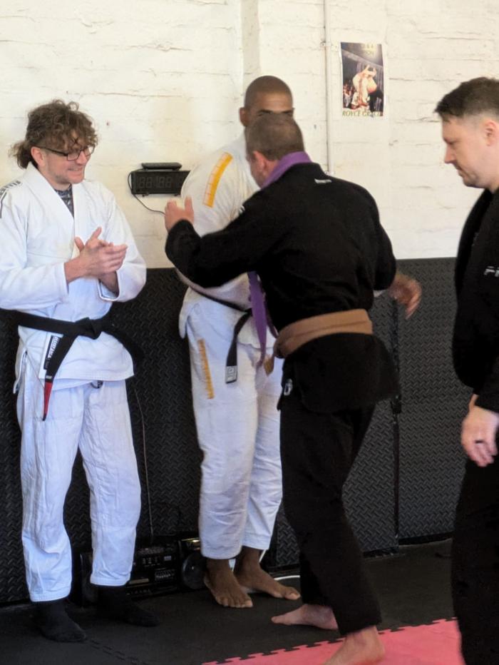 Brown belt · October 27, 2024 · Promoted by Liam Back
