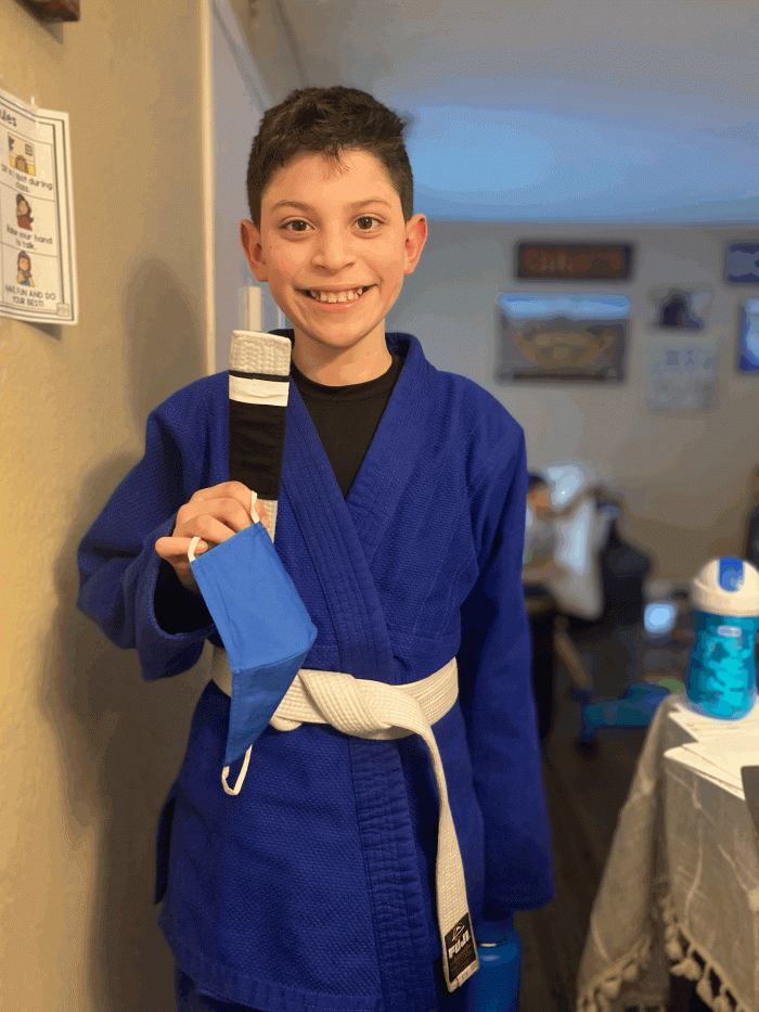 White belt · April 12, 2021