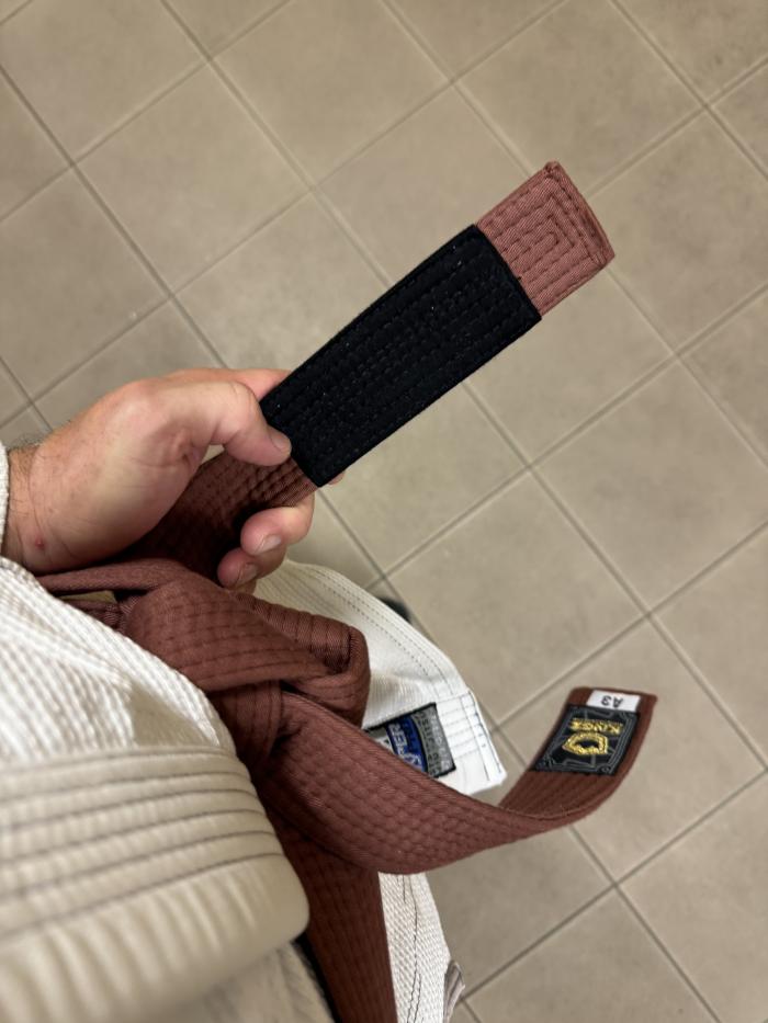 Brown belt · October 26, 2024 · Promoted by Matteo Cazzola