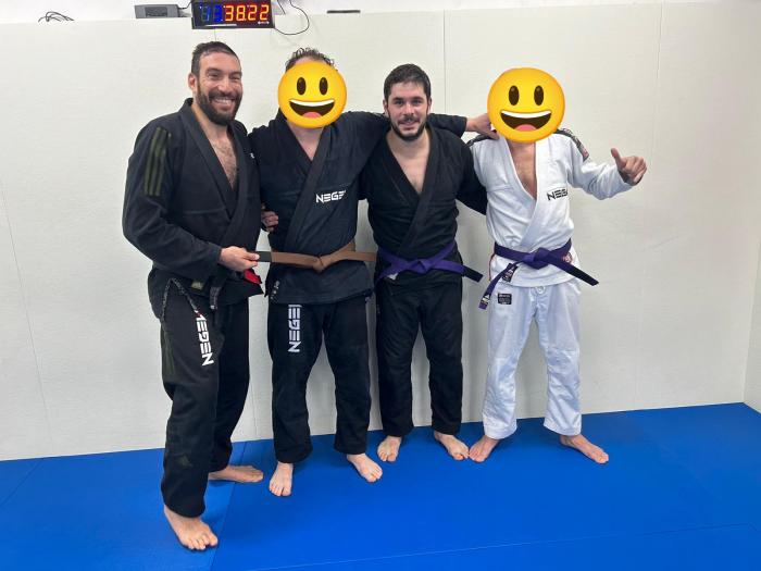 Purple belt · October 28, 2024 · Promoted by Jean-Michel Lanternier