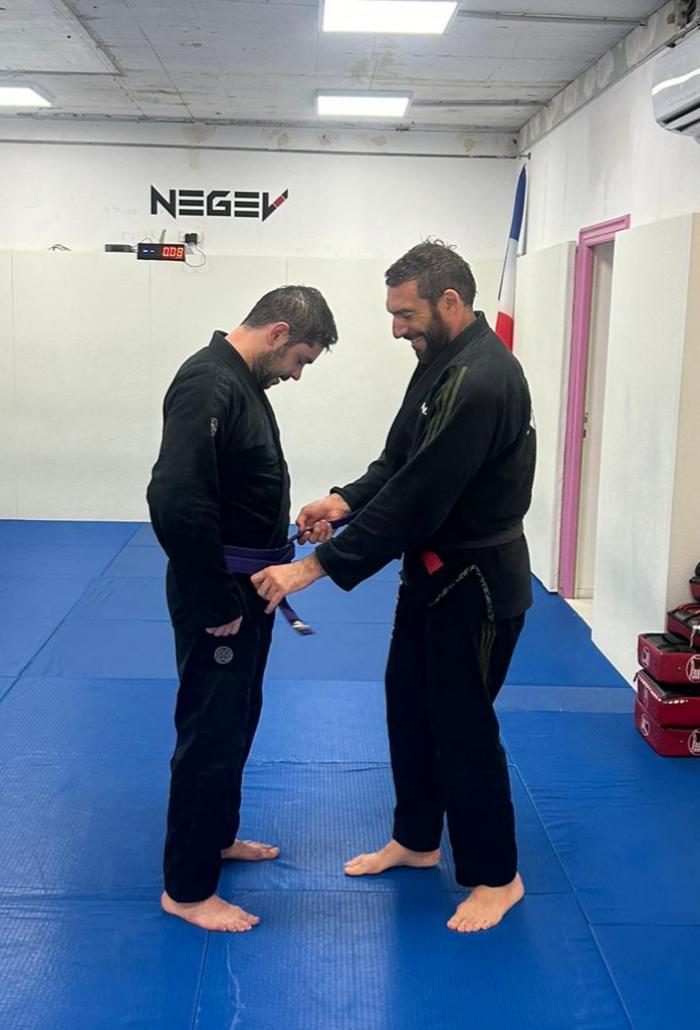 Purple belt · October 28, 2024 · Promoted by Jean-Michel Lanternier