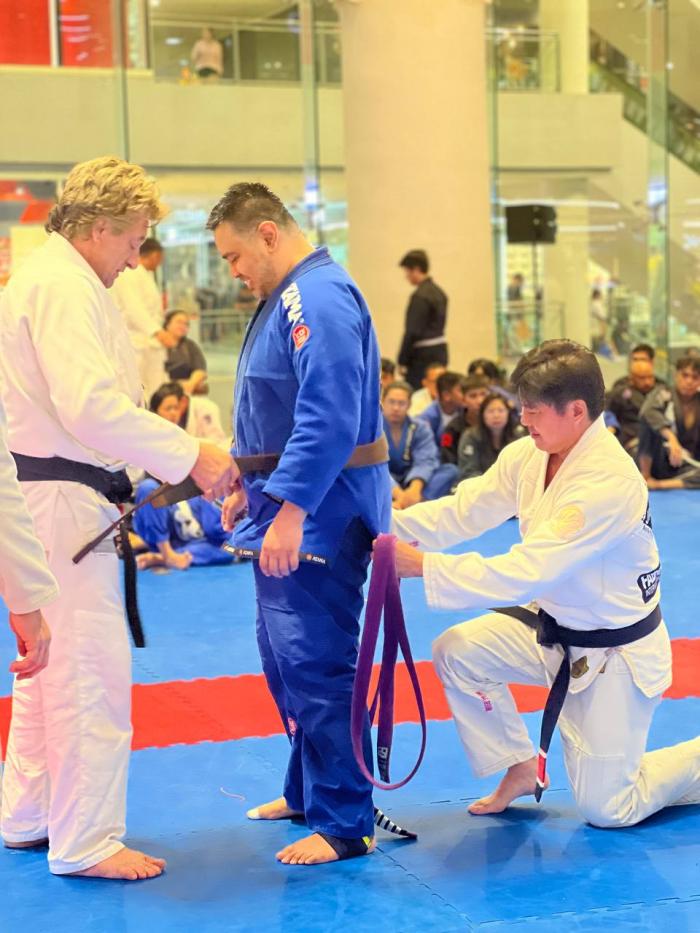 Brown belt · October 6, 2024 · Promoted by Stephen Kamphuis