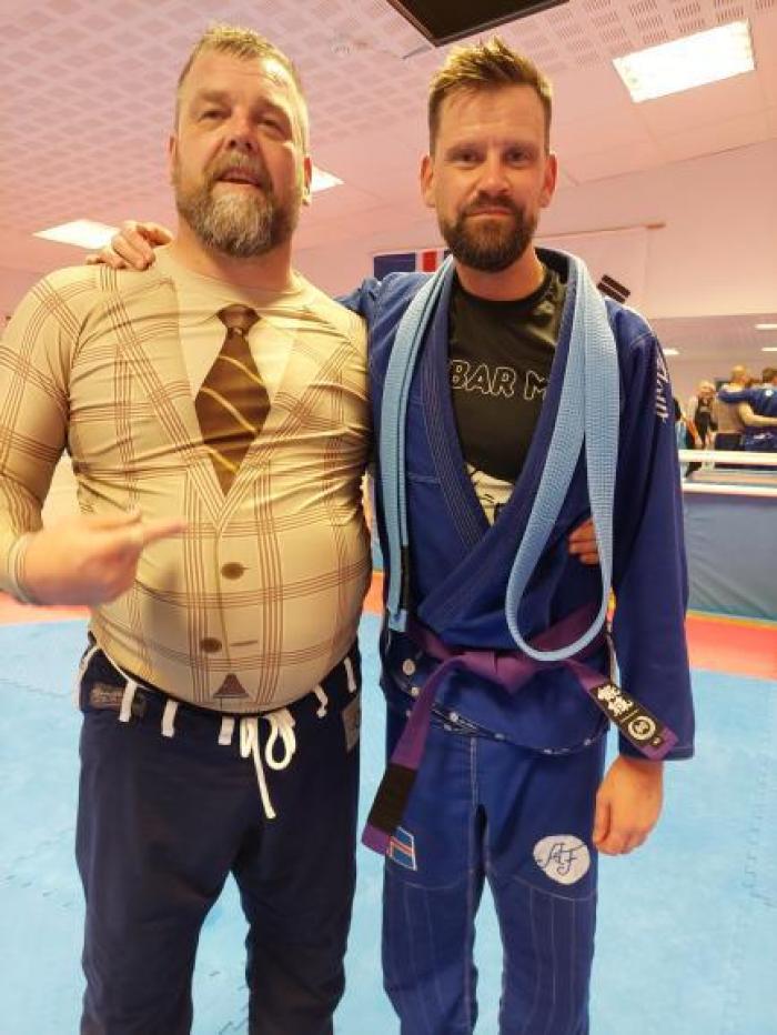 Purple belt · October 17, 2024 · Promoted by Ýmir Vésteinsson