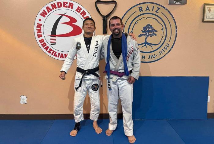 Purple belt · October 30, 2024 · Promoted by Pete Han